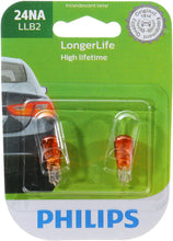 Load image into Gallery viewer, 24NALLB2 Philips LongerLife Miniature 24NALL - LongerLife - Twin Blister Pack Philips Bulbs