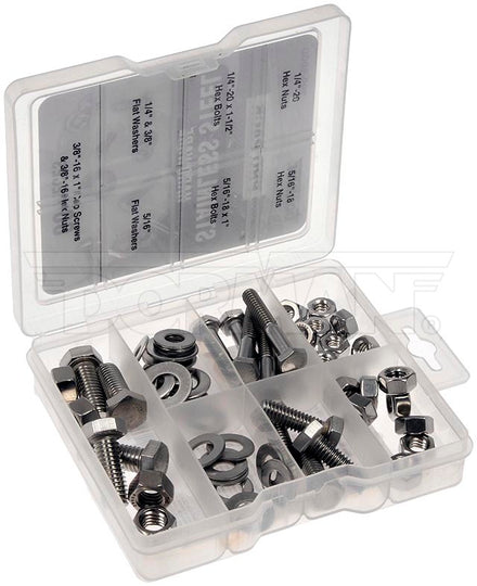 799-500D Pack Of 60 Stainless Steel Hardware Assortments Dorman Canada