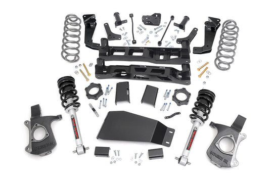 28701 7 Inch Lift Kit - N3 Struts - Chevy/GMC SUV 1500 2WD/4WD (07-14) Rough Country Canada