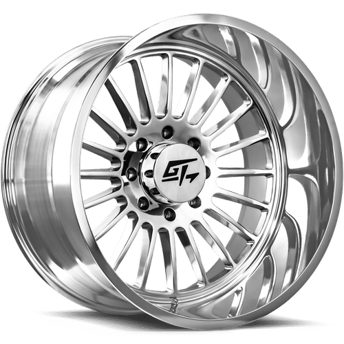 GT9524123444 - GT Offroad Strike 24X12 6X135 ET -44MM Polished - GT Offroad Wheels Canada