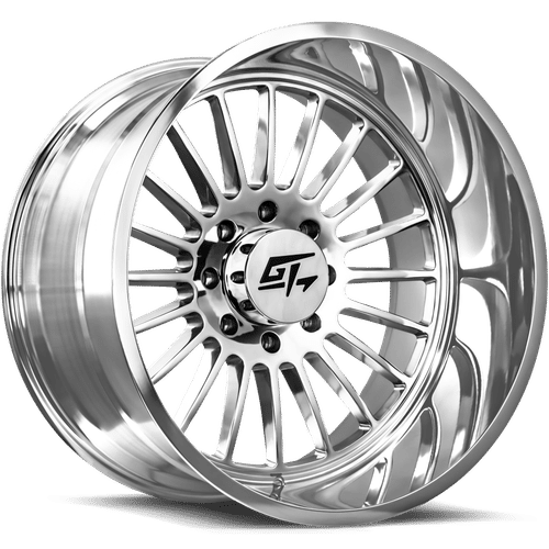 GT9524124442 - GT Offroad Strike 24X12 6X139.7 ET -44MM Polished - GT Offroad Wheels Canada