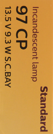 97CP Philips Standard Miniature 97 - Standard - Multiple Commercial 10-Pack Philips Bulbs