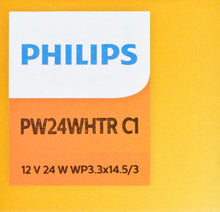Load image into Gallery viewer, PW24WHTRC1 Philips HiPerVision PW24WHTR - Standard - Single Commercial Pack Philips Bulbs