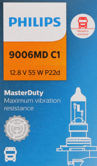 9006MDC1 Philips MasterDuty Bulb - MasterDuty Single Commercial Pack Philips Bulbs