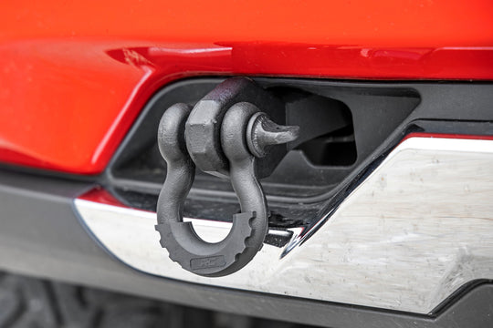 RS169 Tow Hook Brackets - Chevy Silverado 1500 2WD/4WD (2014-2018) Rough Country Canada
