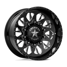 Load image into Gallery viewer, AFTN7N10F25-5-21 - American Force AFW Commander 24X12 8X170 -55mm Gloss Black Mill-Mach - American Force Wheels Canada
