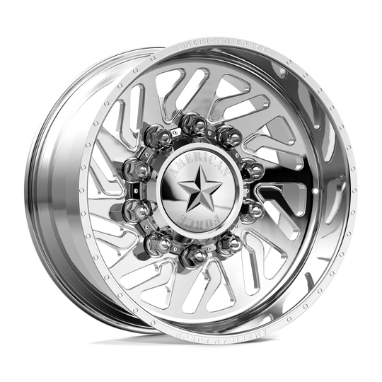 AFDEN13225-1-21 - American Force AFW Derange 24X8.25 10X225 mm Polished - American Force Wheels Canada