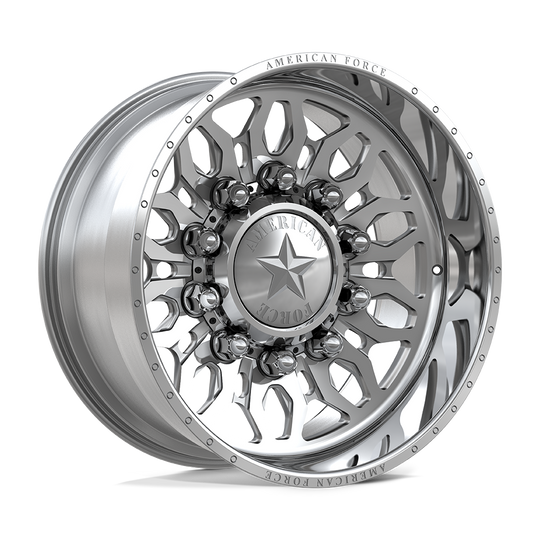 AFDFN24225-1-21 - American Force AW024 Shrapnel 26X8.25 10X225 145mm Polished - American Force Wheels Canada