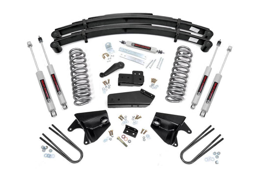 520B30 4 Inch Lift Kit - Rear Springs - Ford Bronco 4WD (1980-1996) Rough Country Canada