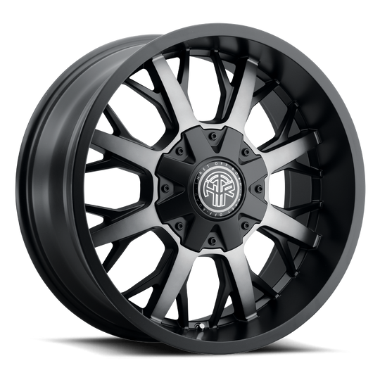 801GH-1790VW0 - Thret Offroad 801 Vulcan 17X9 8X165.1 / 8X170 0mm Satin Black Dark Tint - Thret Offroad Wheels Canada