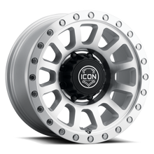 Load image into Gallery viewer, 8018908152SM - ICON Hulse 18X9 8X170 ET 6mm Silver Machined - ICON Wheels Canada
