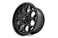 Load image into Gallery viewer, 80200906 - Rough Country 80 Series 20X9 8X180 0mm Semi Gloss Black - Rough Country Wheels Canada