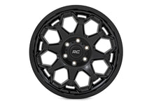 Load image into Gallery viewer, 80200910 - Rough Country 80 Series 20X9 8X165 0mm Semi Gloss Black - Rough Country Wheels Canada