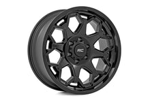 Charger l'image dans la galerie, 80200912A - Rough Country 80 Series 20X9 6X139.7 0mm Semi Gloss Black - Rough Country Wheels Canada