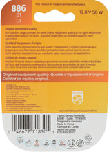 Load image into Gallery viewer, 886B1 Philips Standard Fog Light 886 - Standard - Single Blister Pack Philips Bulbs