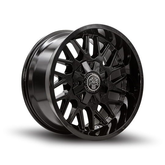 803A-1790FJ18 - Thret Offroad 803 Revolver 17X9 5X114.3 / 5X127 18mm Gloss Black - Thret Offroad Wheels Canada