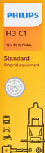 Load image into Gallery viewer, H3C1 Philips Standard Headlight H3 - Standard - Single Commercial Pack Philips Bulbs