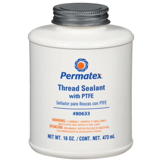 80633 Permatex Thread Sealant With PTFE, 16 OZ
