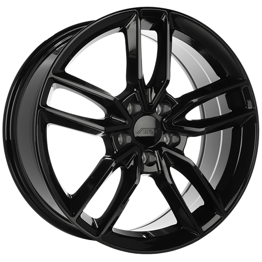 R17718002 - ART Replica 177 18X8 5X112 ET 40mm Gloss Black - ART Replica Wheels Canada