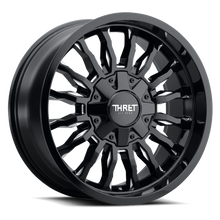 Load image into Gallery viewer, 808AD-1890TU-12 - Thret Offroad 808 Gamma 18X9 6X135 / 6X139.7 -12mm Gloss Black Milled - Thret Offroad Wheels Canada