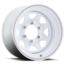 Load image into Gallery viewer, 8058055 - AWC 80-8 Spoke 15X8 5X139.7 -19mm White - AWC Wheels Canada