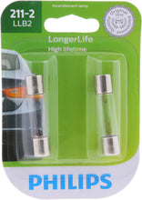 Load image into Gallery viewer, 211-2LLB2 Philips LongerLife Miniature 211-2LL - LongerLife - Twin Blister Pack Philips Bulbs
