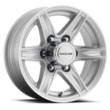 Load image into Gallery viewer, 810S-66080 - Raceline 810 STYLUS 16X6 8X165.1 0mm Gloss Silver - Raceline Wheels Canada