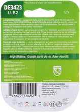 Load image into Gallery viewer, DE3423LLB2 Philips LongerLife Miniature DE3423LL - LongerLife - Twin Blister Pack Philips Bulbs