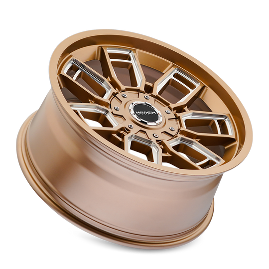 8118-2952MZ - Mayhem Ordinance 20X9 5X127 0mm Matte Bronze With Milled - Mayhem Wheels Canada