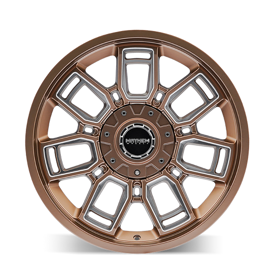 8118-2952MZ - Mayhem Ordinance 20X9 5X127 0mm Matte Bronze With Milled - Mayhem Wheels Canada