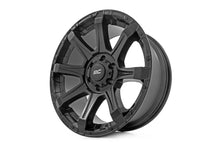 Load image into Gallery viewer, 81200910 - Rough Country 81 Series 20X9 8X165.1 0mm Semi Gloss Black - Rough Country Wheels Canada