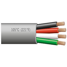 Load image into Gallery viewer, 8131-C Electrical Wire Pico 12/4 AWG Grey Jacketed Automotive Wire 100 ft Spool Pico Wiring
