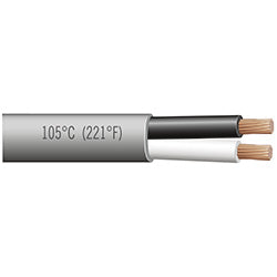 8146-C Electrical Wire Pico 18/2 AWG Grey Jacketed Automotive Wire 100 ft Spool Pico Wiring