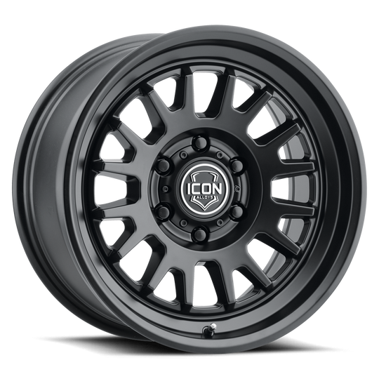 8217859057SB - ICON Anza 17X8.5 6X139.7 ET 25mm Satin Black - ICON Wheels Canada