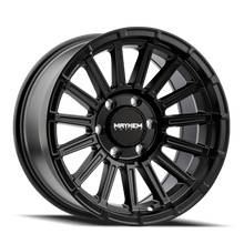 Load image into Gallery viewer, 8309-7973B - Mayhem Granite 17X9 5X127 0mm Satin Black - Mayhem Wheels Canada