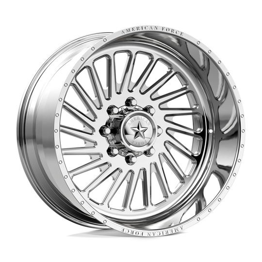 AFTJN02F25-1-21 - American Force AFW Sabre 22X12 8X170 -40mm Polished - American Force Wheels Canada
