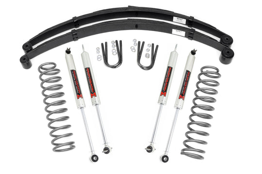 63040 3 Inch Lift Kit - RR Springs - M1 - Jeep Cherokee XJ 2WD/4WD (84-01) Rough Country Canada