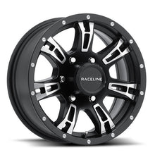Charger l'image dans la galerie, 840-66080 - DTD Alloy Wheel Trailer 16X6 8X165.1 ET 0mm Black and Machined - DTD Wheels Canada