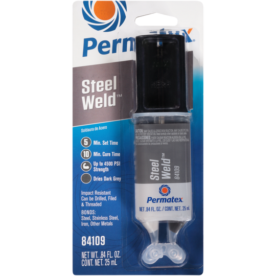 84119 Permatex Steel Weld Epoxy, 25 ML