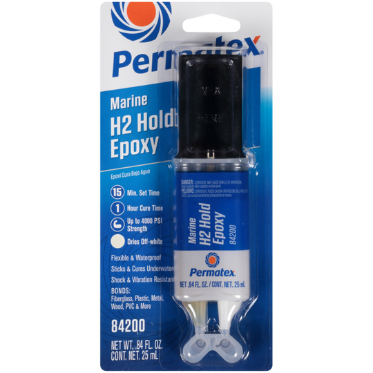 84127 Permatex Marine H2 Hold Epoxy, 25 ML