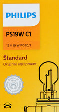 Load image into Gallery viewer, PS19WC1 Philips HiPerVision Bulb PS19W - Standard - Single Commercial Pack Philips Bulbs