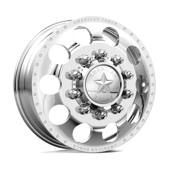 AFDA5043-1-0 - American Force AFW Hole 19.5X6.75 8X200 mm Polished - American Force Wheels Canada