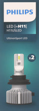 Load image into Gallery viewer, H11USLED Philips Ultinon Sport - UltinonSport LED Philips Bulbs