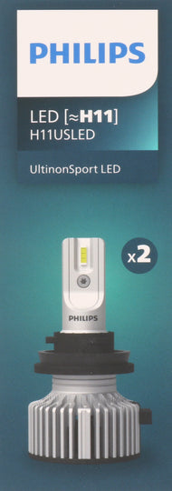 H11USLED Philips Ultinon Sport - UltinonSport LED Philips Bulbs