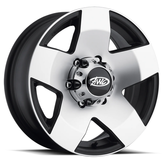 Allied 850 Brute 13X4.5 5X114.3 -0.1mm Black Machined