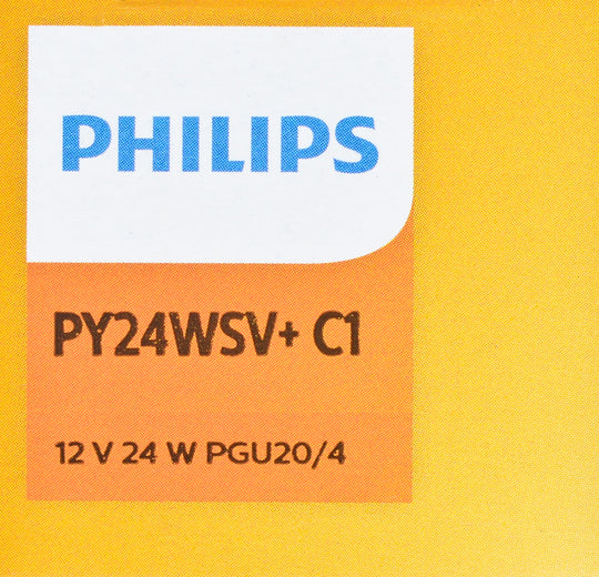 PY24WSVC1 Philips HiPerVision Bulb PY24WSVC1 - Standard - Single Commercial Pack Philips Bulbs