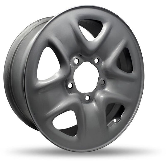 855000T - DTD Steel Wheel Take-Off 18X8 5X150 ET 60mm Silver - DTD Wheels Canada