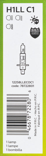 H1LLECOC1 Philips Long Life Bulb H1 - LongerLife - Single Commercial Pack Philips Bulbs