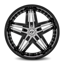 Load image into Gallery viewer, G1-22861393873B - Diablo Blitz 22X8.5 6X139.7 38mm Gloss Black - Diablo Wheels Canada