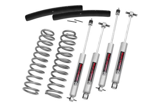 62530 3 inch Lift Kit - Jeep Comanche MJ 2WD/4WD (1986-1992) Rough Country Canada